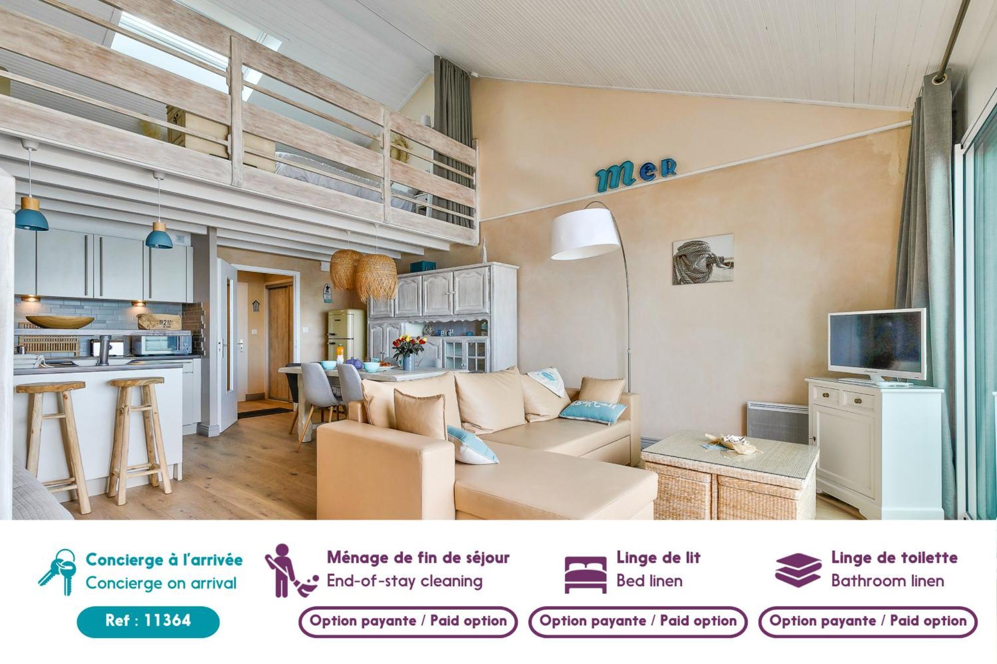 Face Mer - Emplacement Ideal - Appart Pour 5 Apartamento Noirmoutier-en-l'Ile Exterior foto